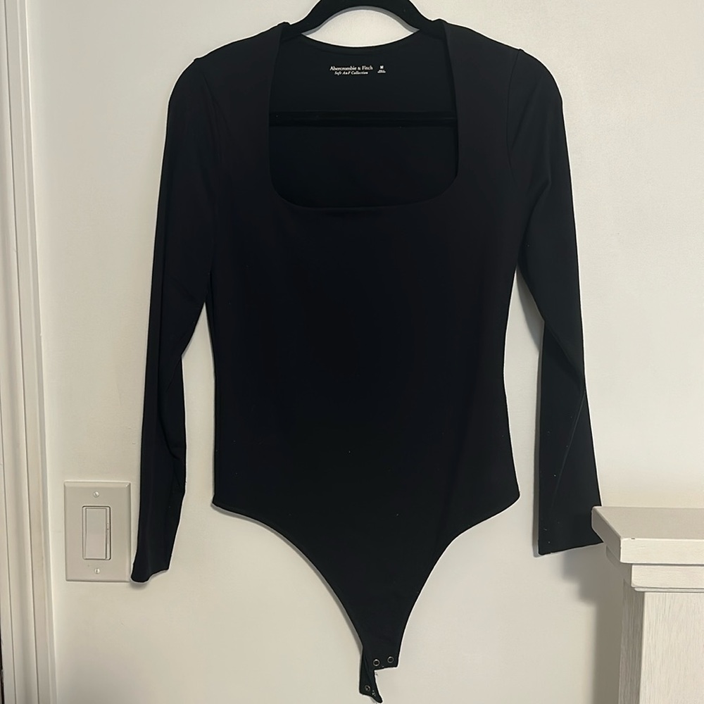 Abercrombie & Fitch Size Medium Body suit with Contour Square Neckline